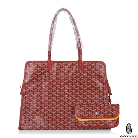 goyard red|goyard pm tote price.